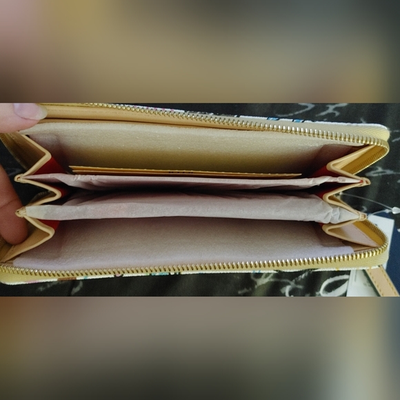 NEW HTF retired Disney Dooney and Bourke Sketch Wallet & Sketch Backpack Purse - Picture 4 of 9